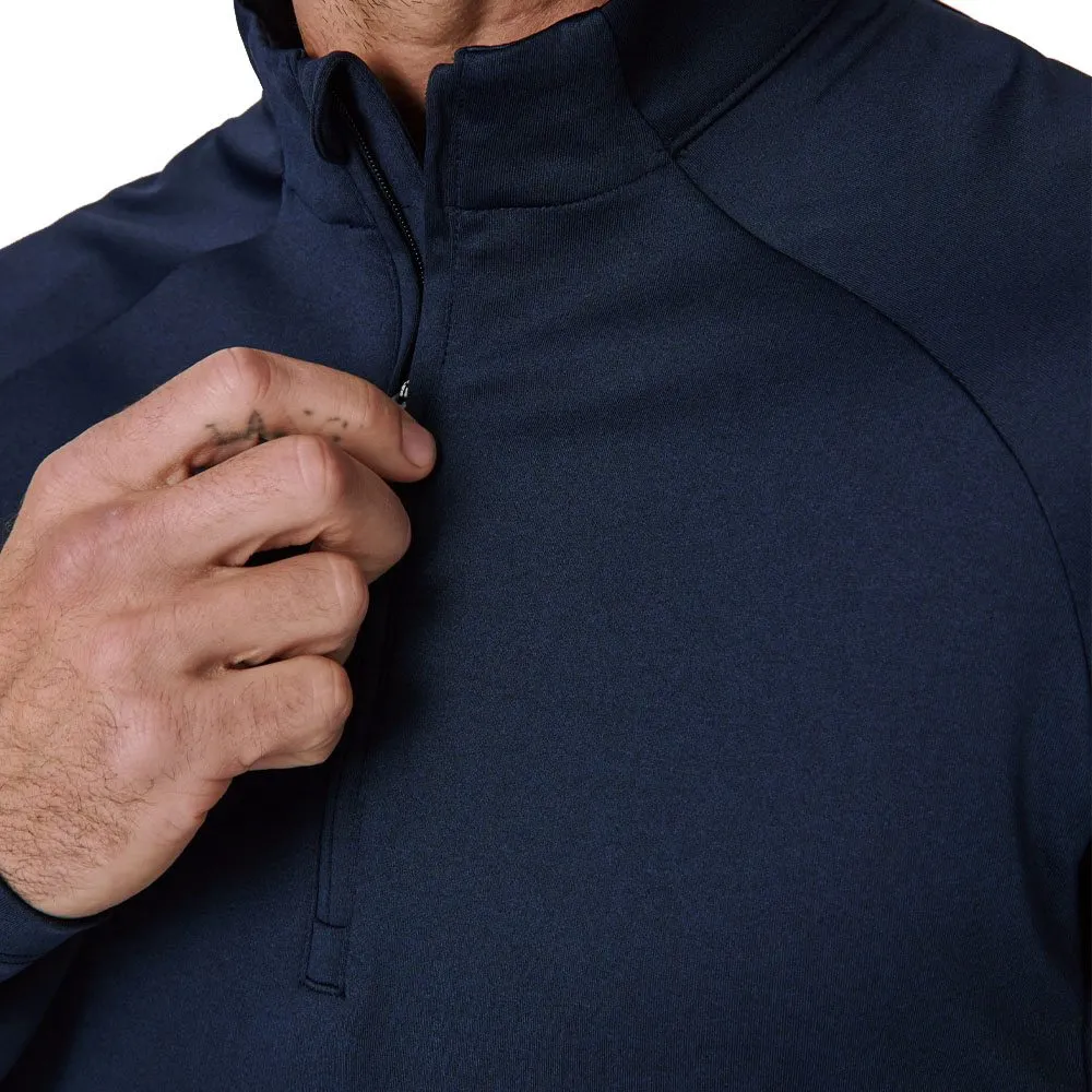 7Diamonds A-Game Quarter Zip Golf Pullover Navy - FW23