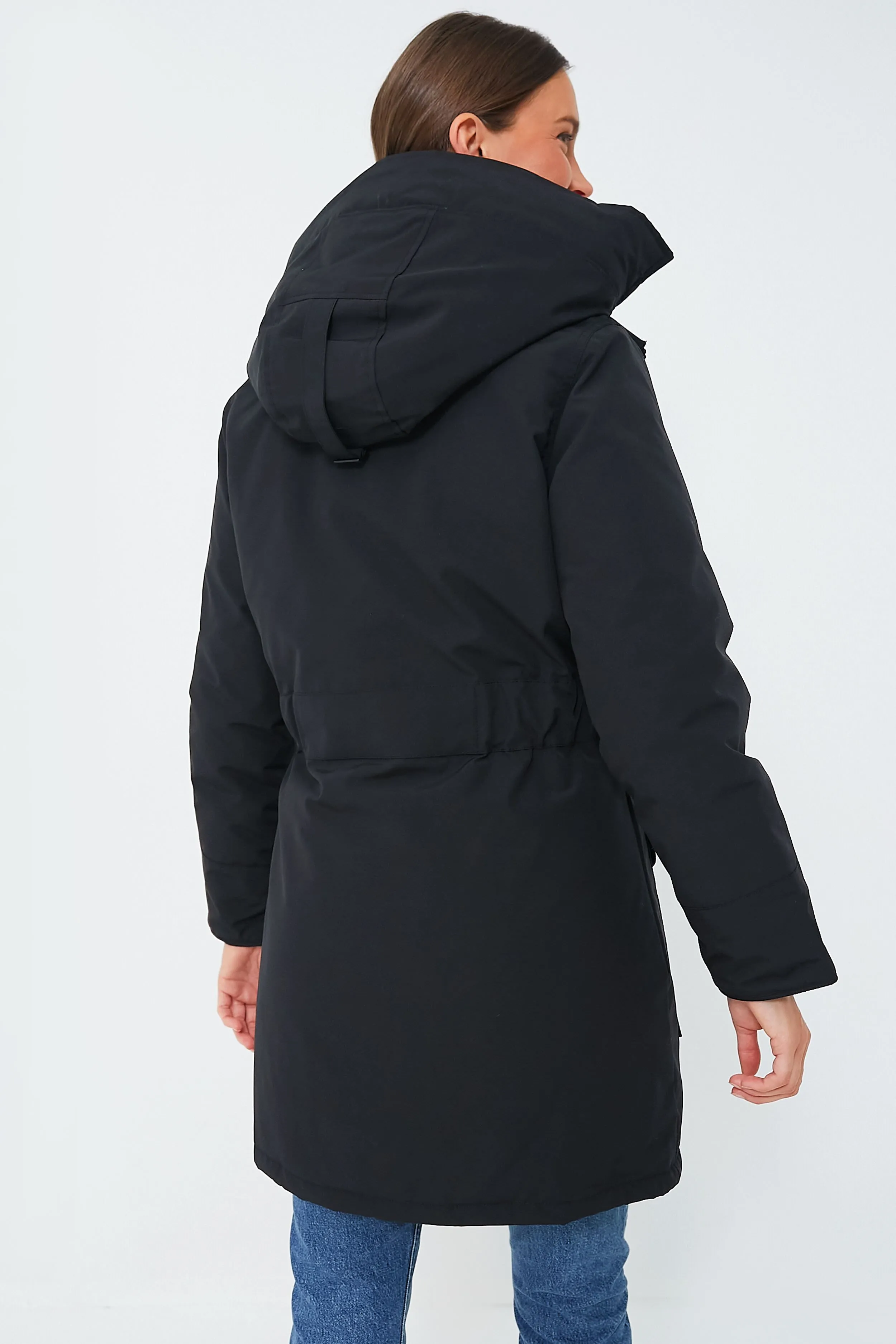 Black Noir Black Disc Trillium Parka