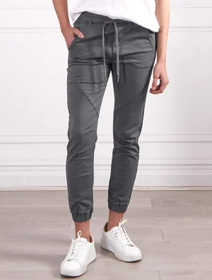 Blake Stretch Joggers - Gun Metal