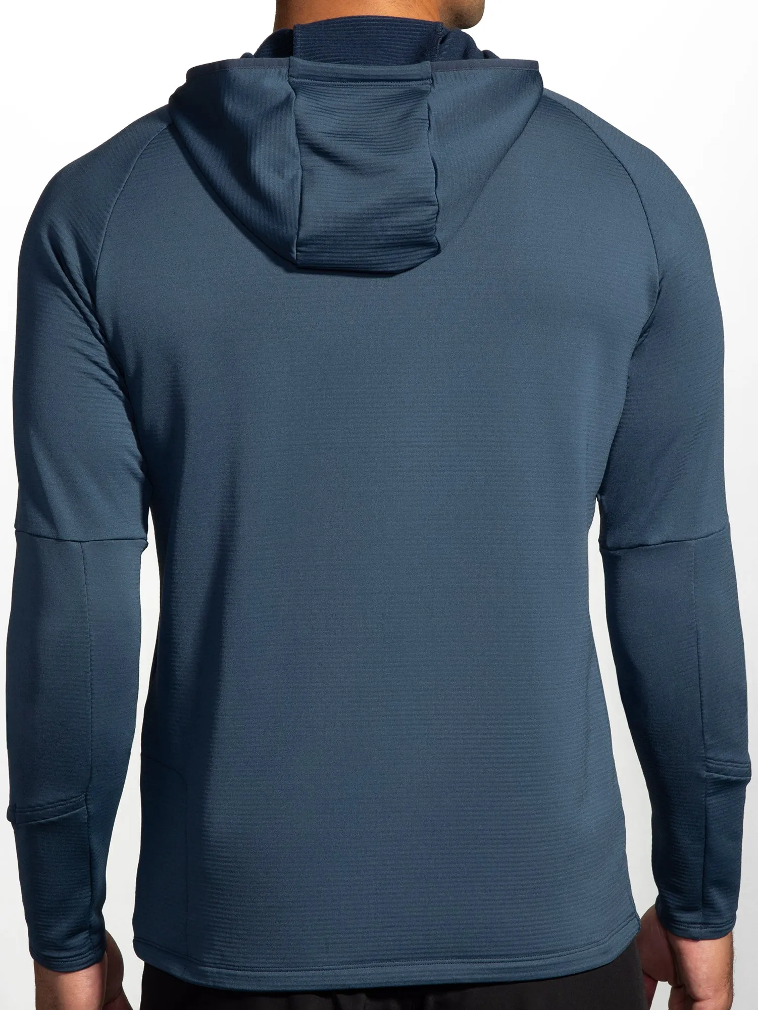 Brooks Notch Thermal 2.0 Mens Running Hoody - Blue