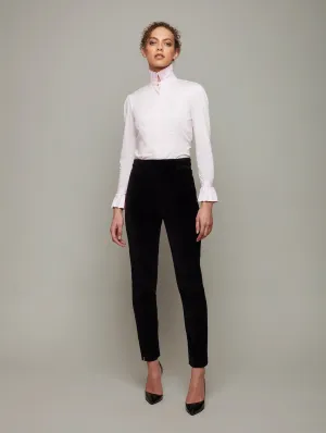 BUD | High-Waist Velvet Trousers