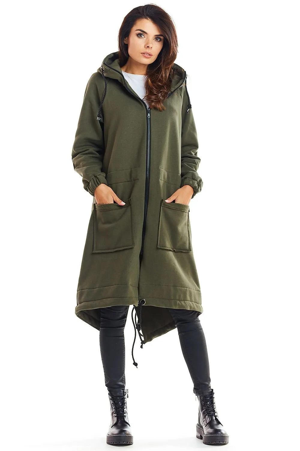 Chic and Cozy Parka Sweatshirt for Cold Weather