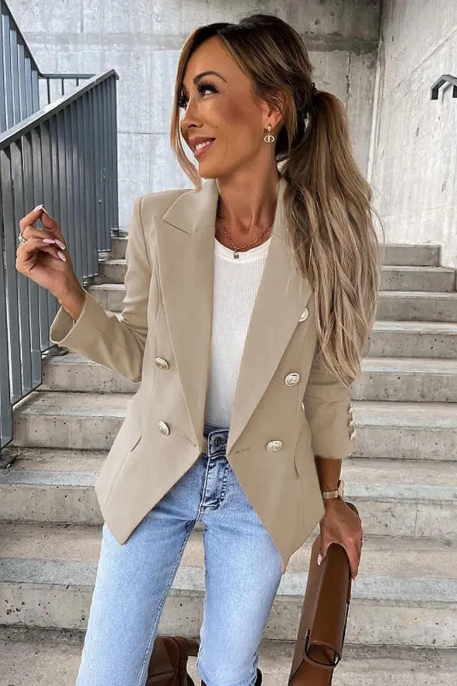 Claudia Nude Blazer