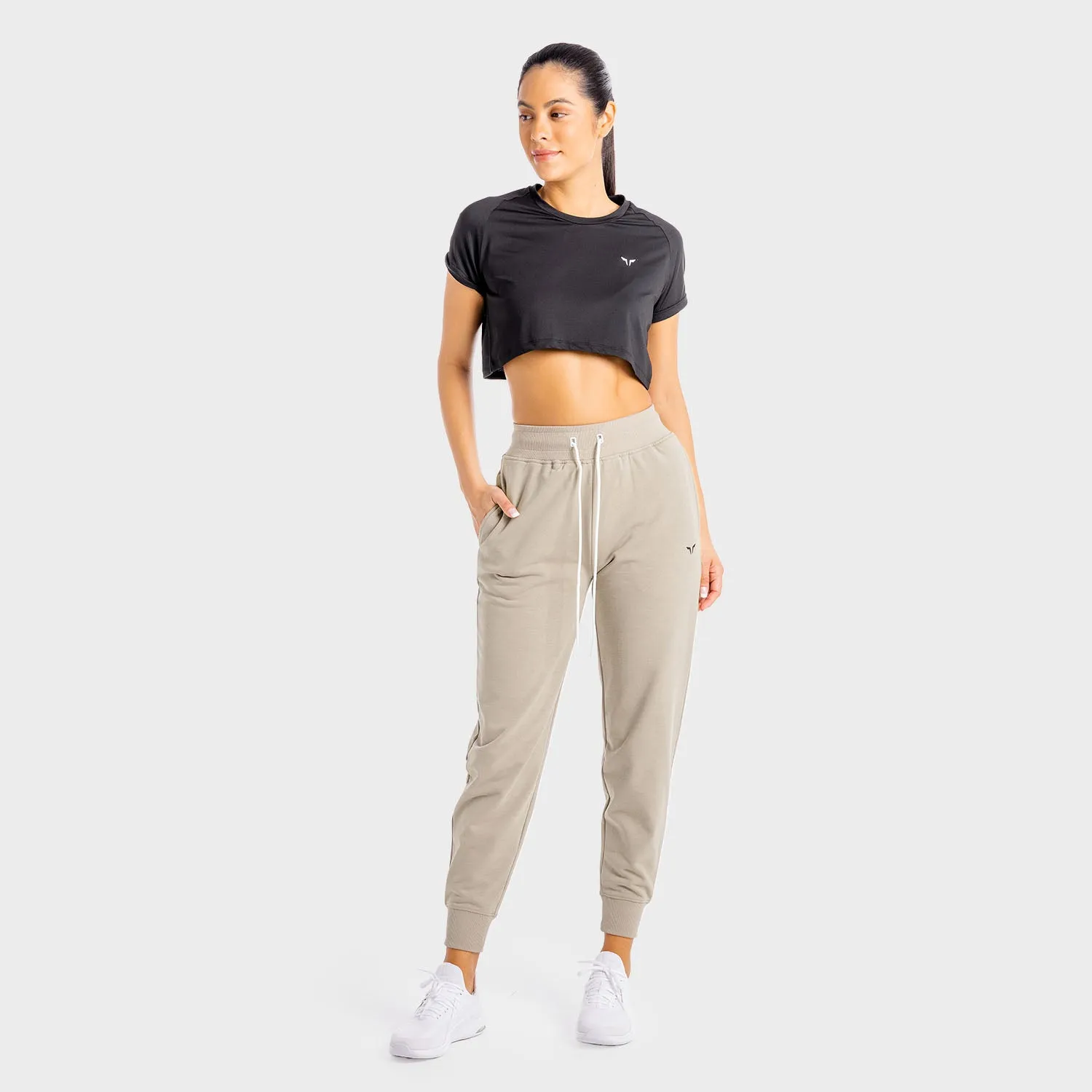 Core Oversize Joggers - Taupe