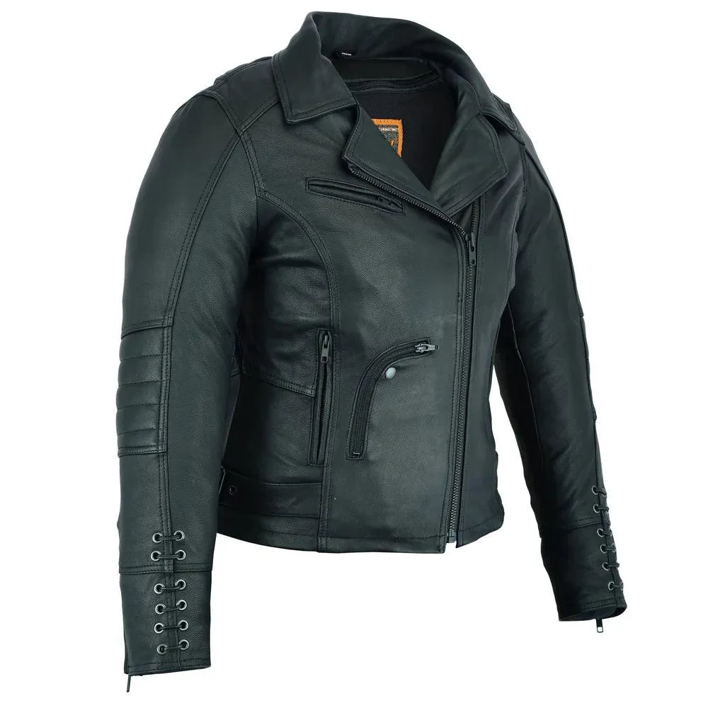 Dynamic Black Premium Biker Jacket – Soft Naked Goat Leather