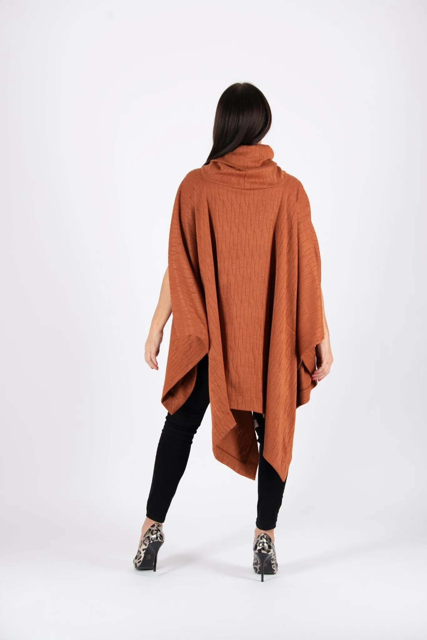 EVA Knitted Poncho ON SALE