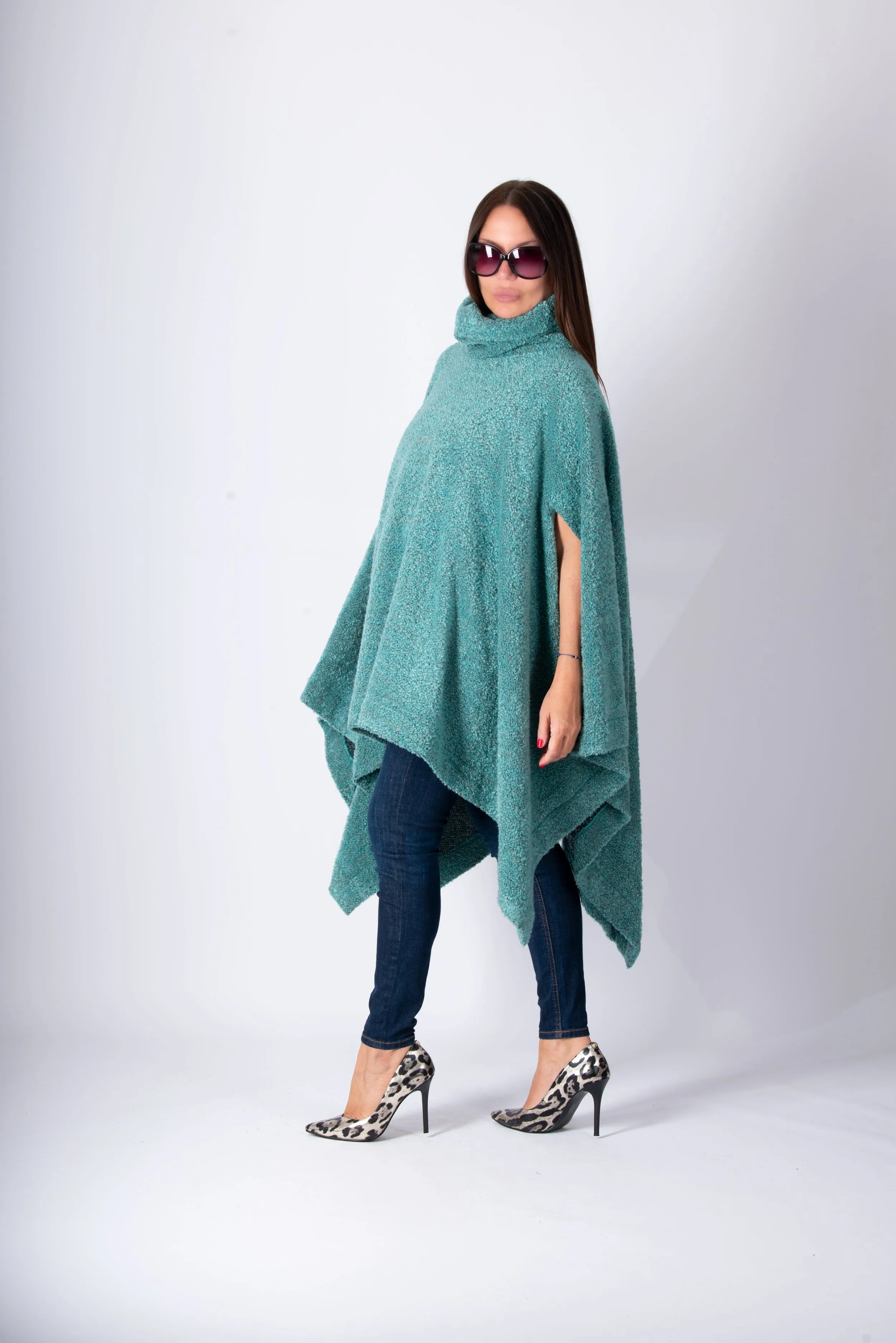 EVA Knitted Poncho