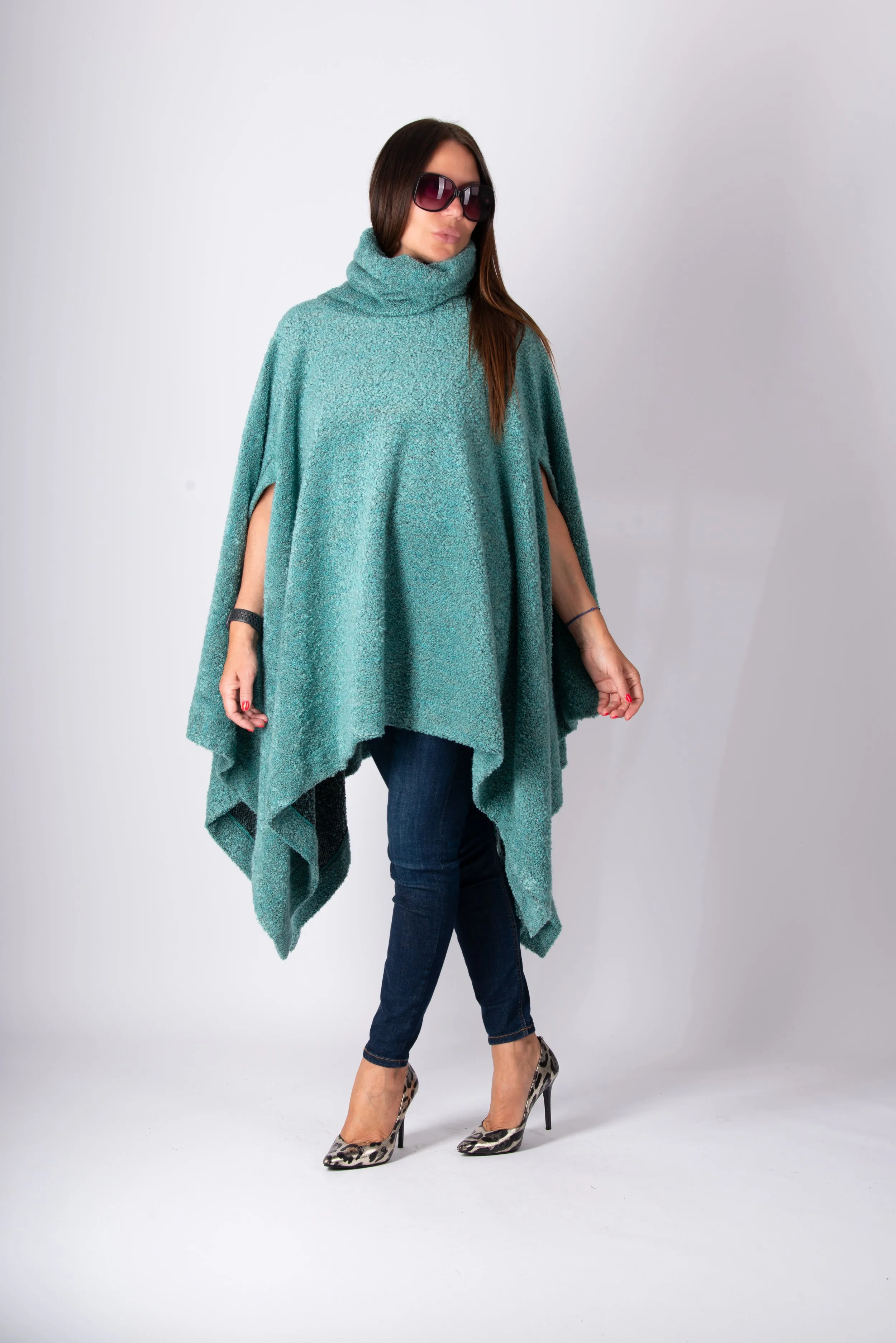 EVA Knitted Poncho