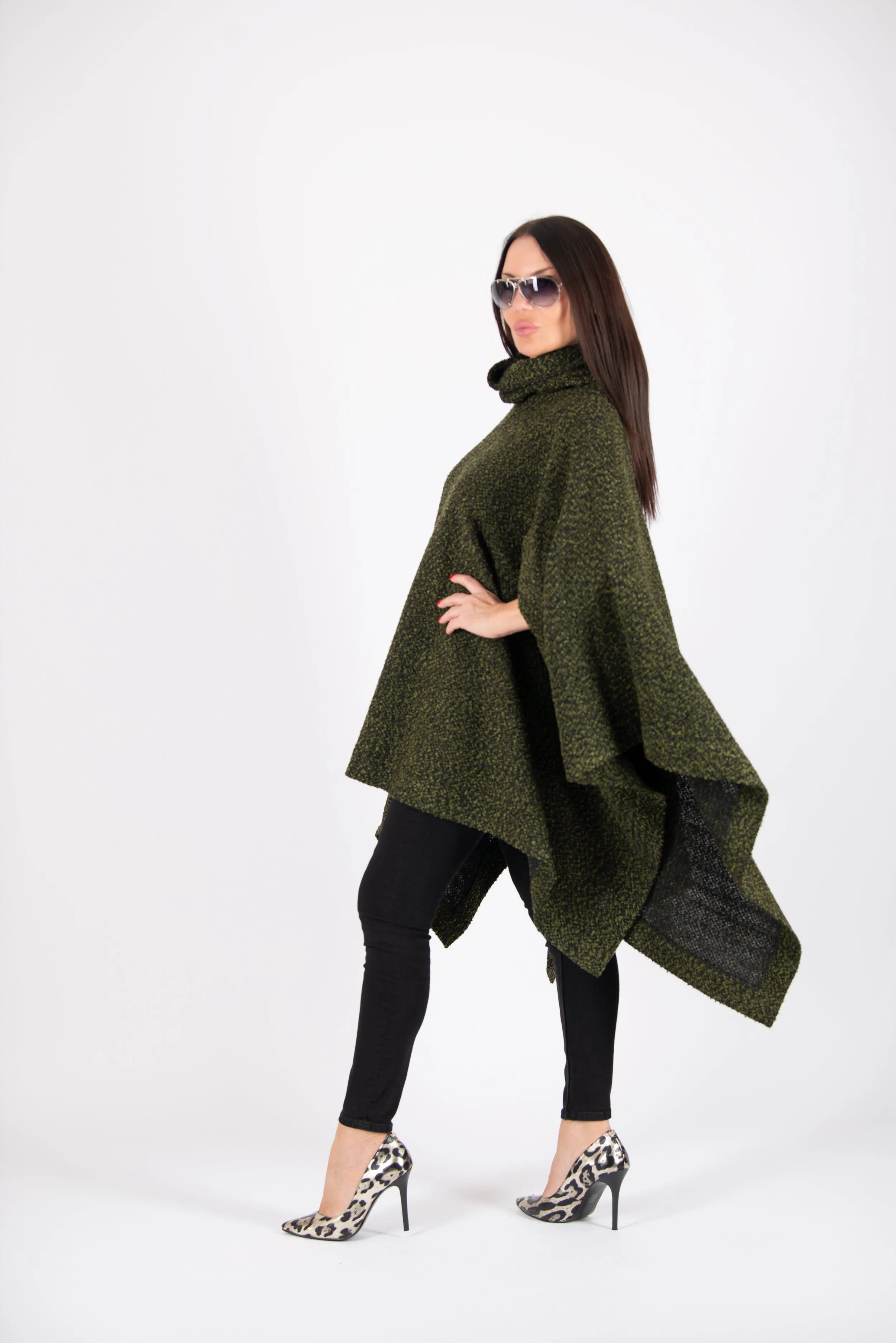 EVA Knitted Poncho