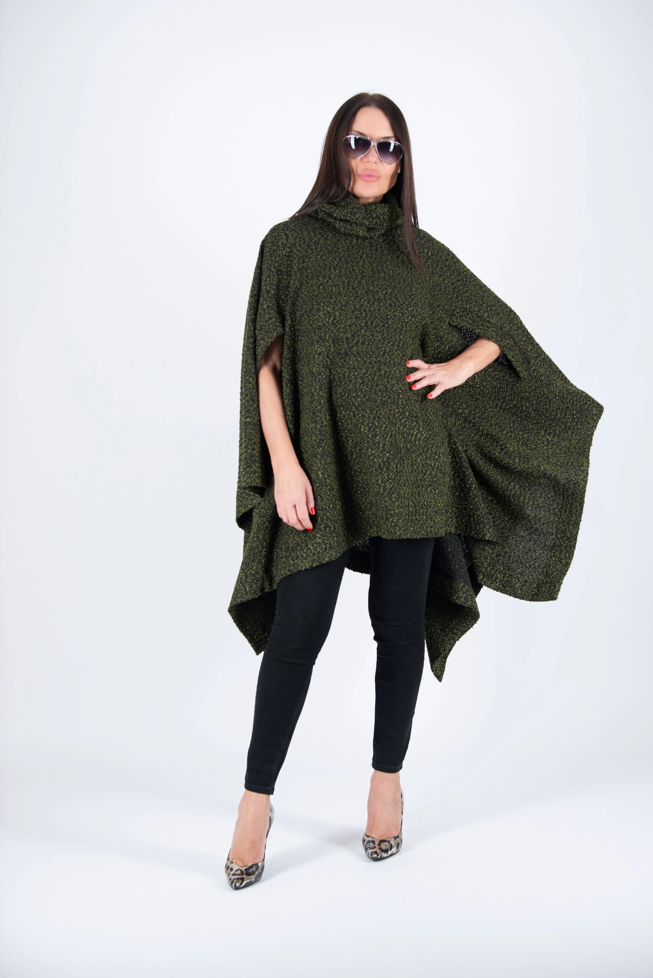 EVA Knitted Poncho