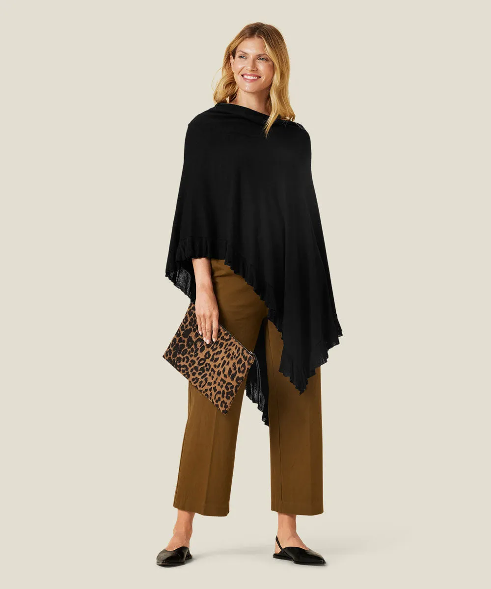 Farah Knit Poncho