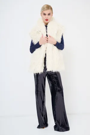 Faux fur vest wholesale