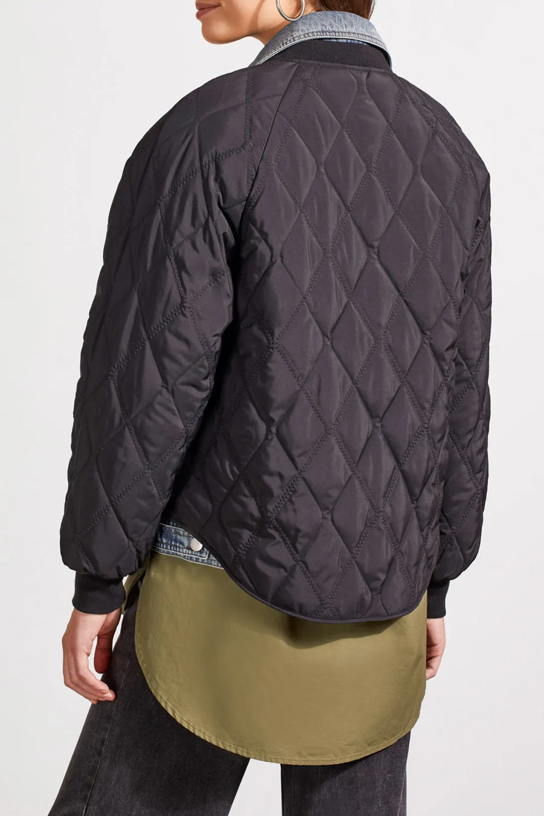 Fooler Bomber Quilted Jacket