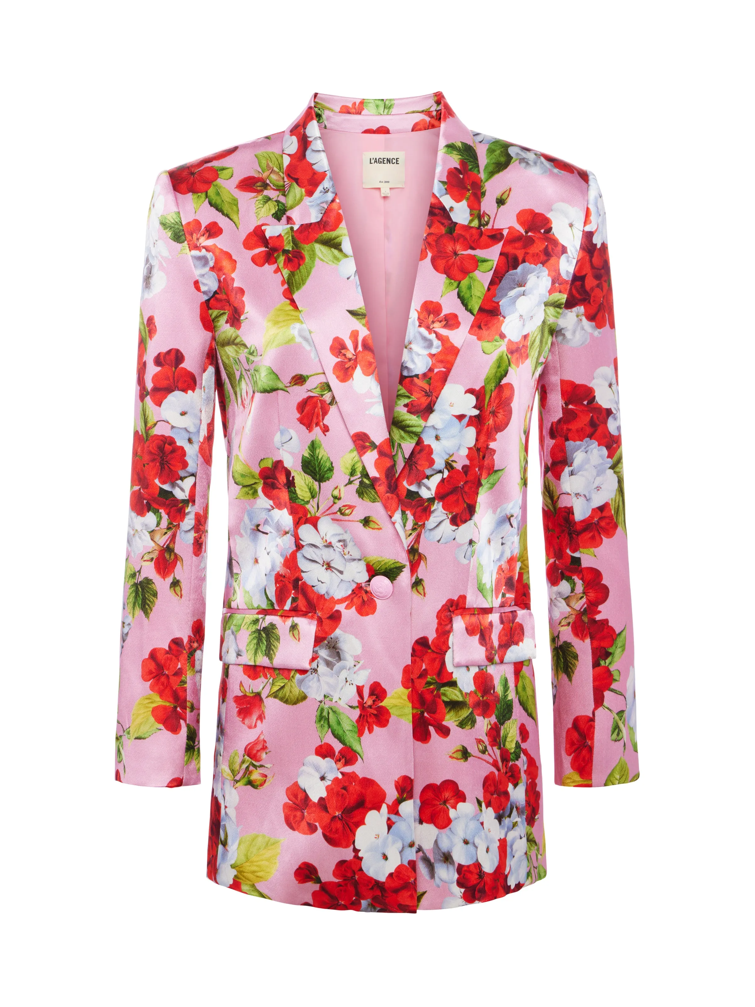 Gwyneth Floral Boyfriend Blazer