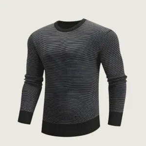 Men’s Casual Knit Pullover Sweater – Sleek and Warm Winter Fashion