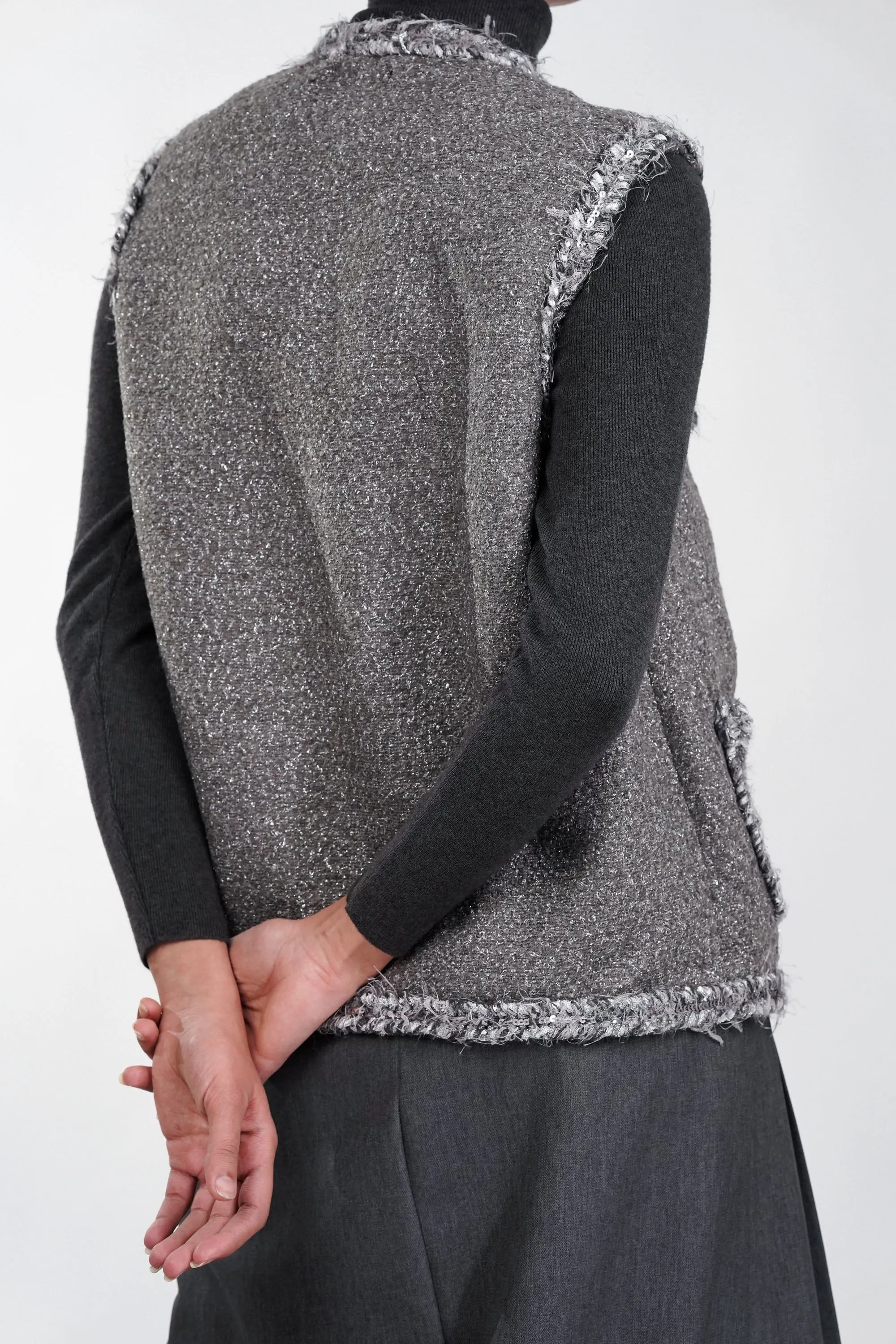 Moonlit Spark Tweed Blazer