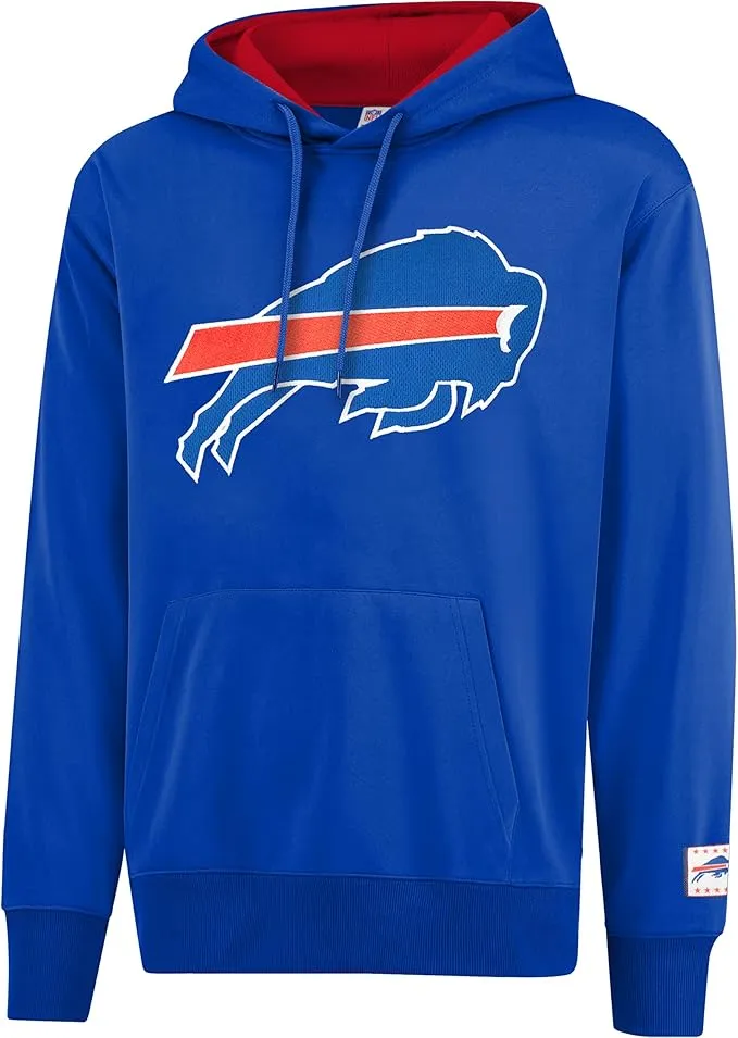 NFL Official Adults Unisex Super Soft Game Day Hoodie Sweatshir|Buffalo Bills