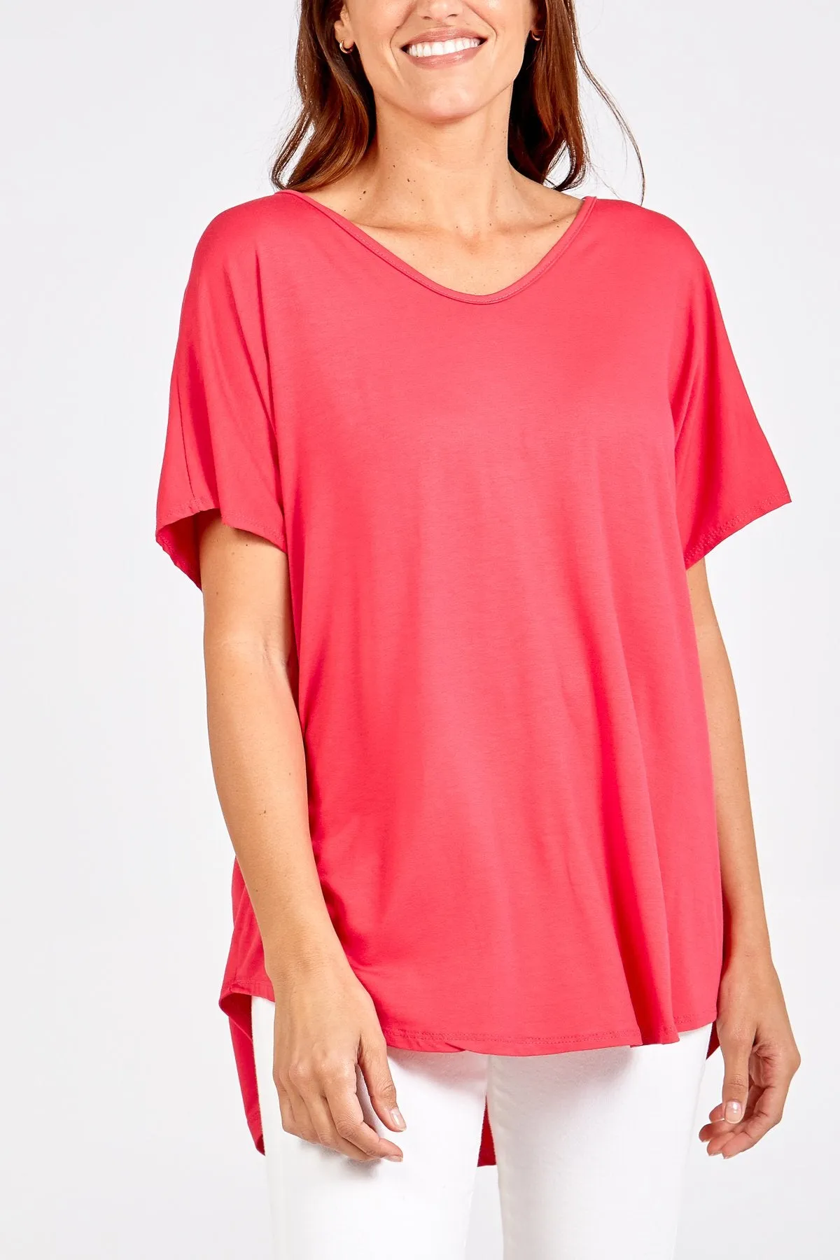 Oversized Plain T Shirt