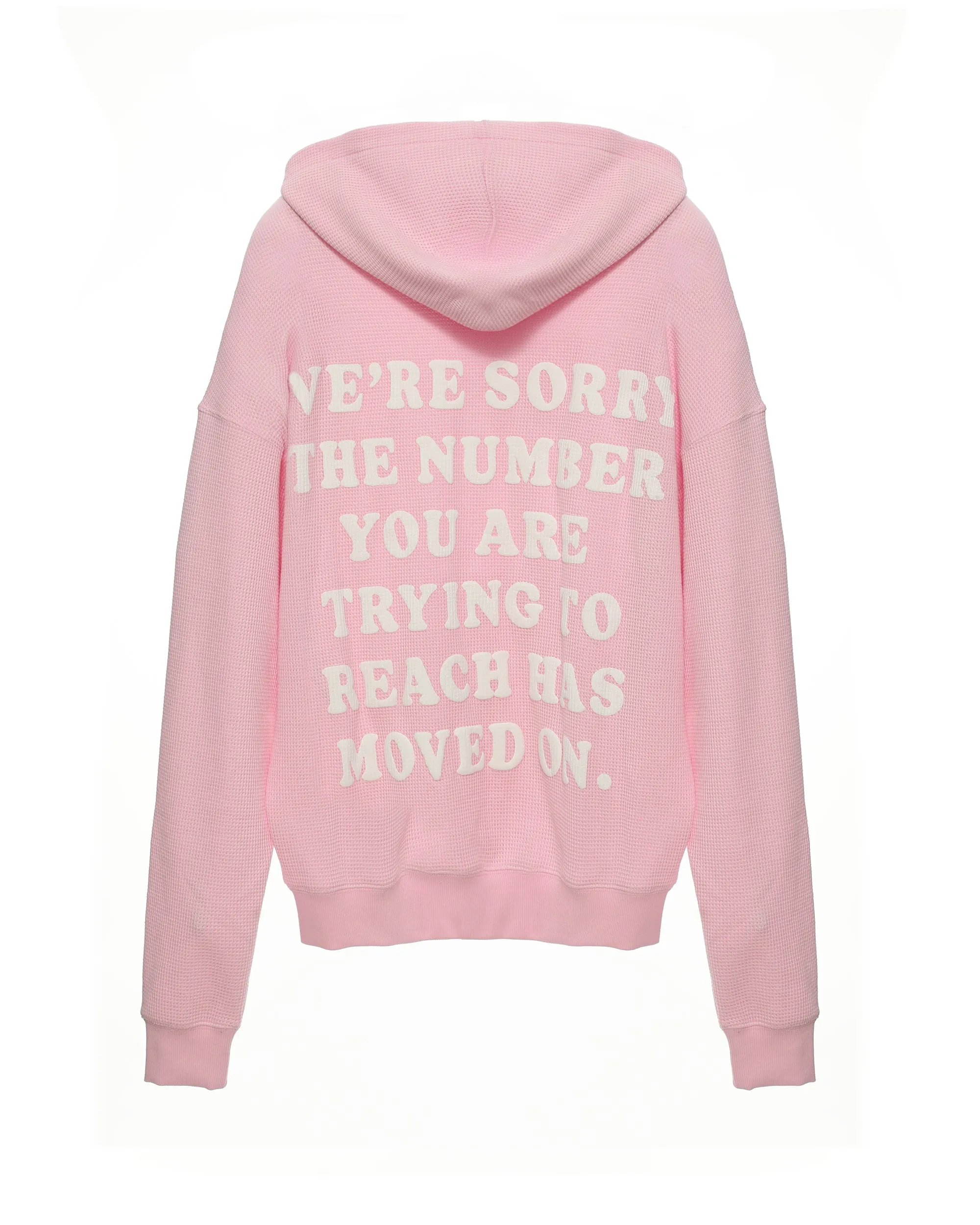 Pink 1-800 Revamped Racer Hoodie