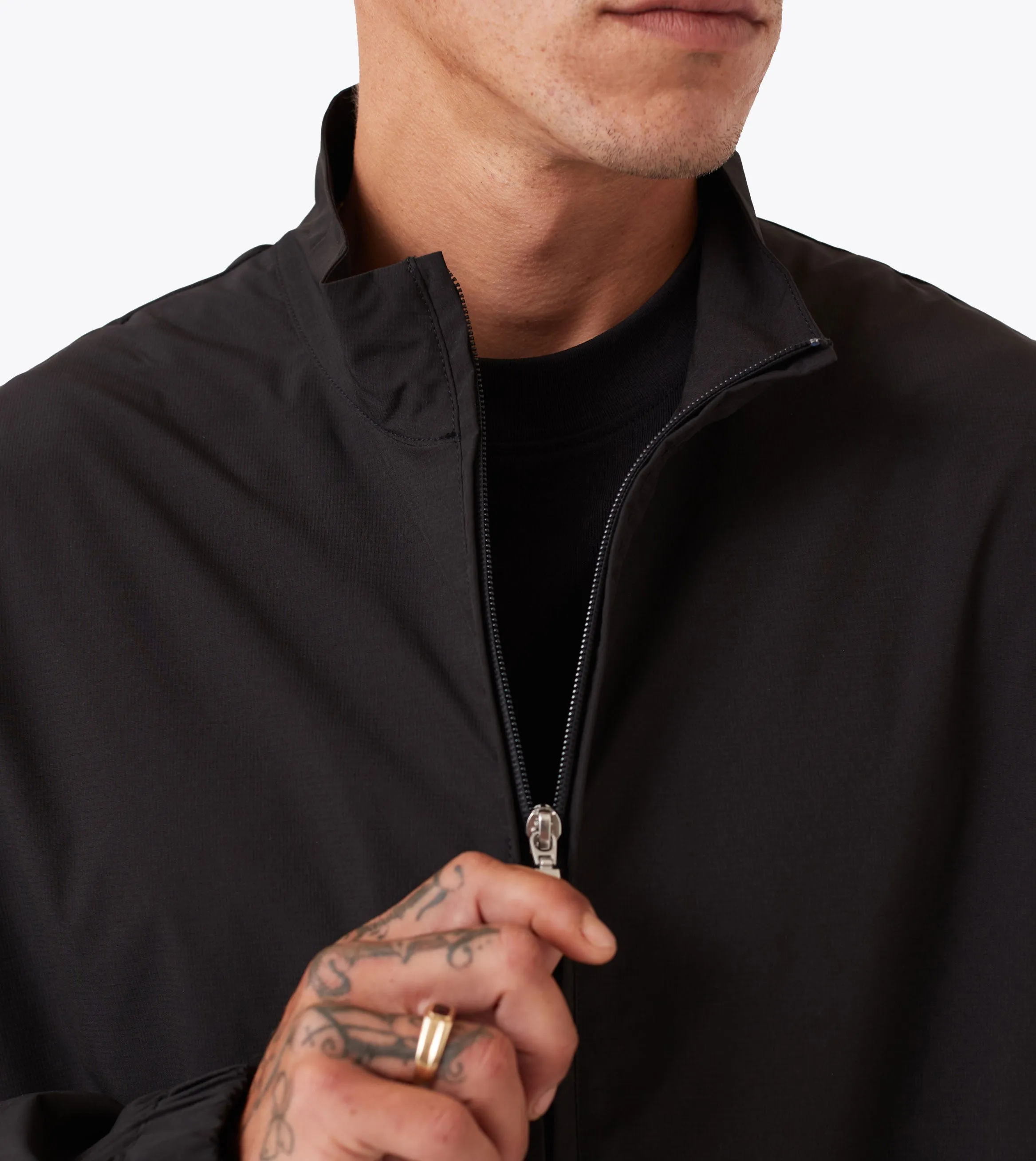 Ripstop Pullover Black