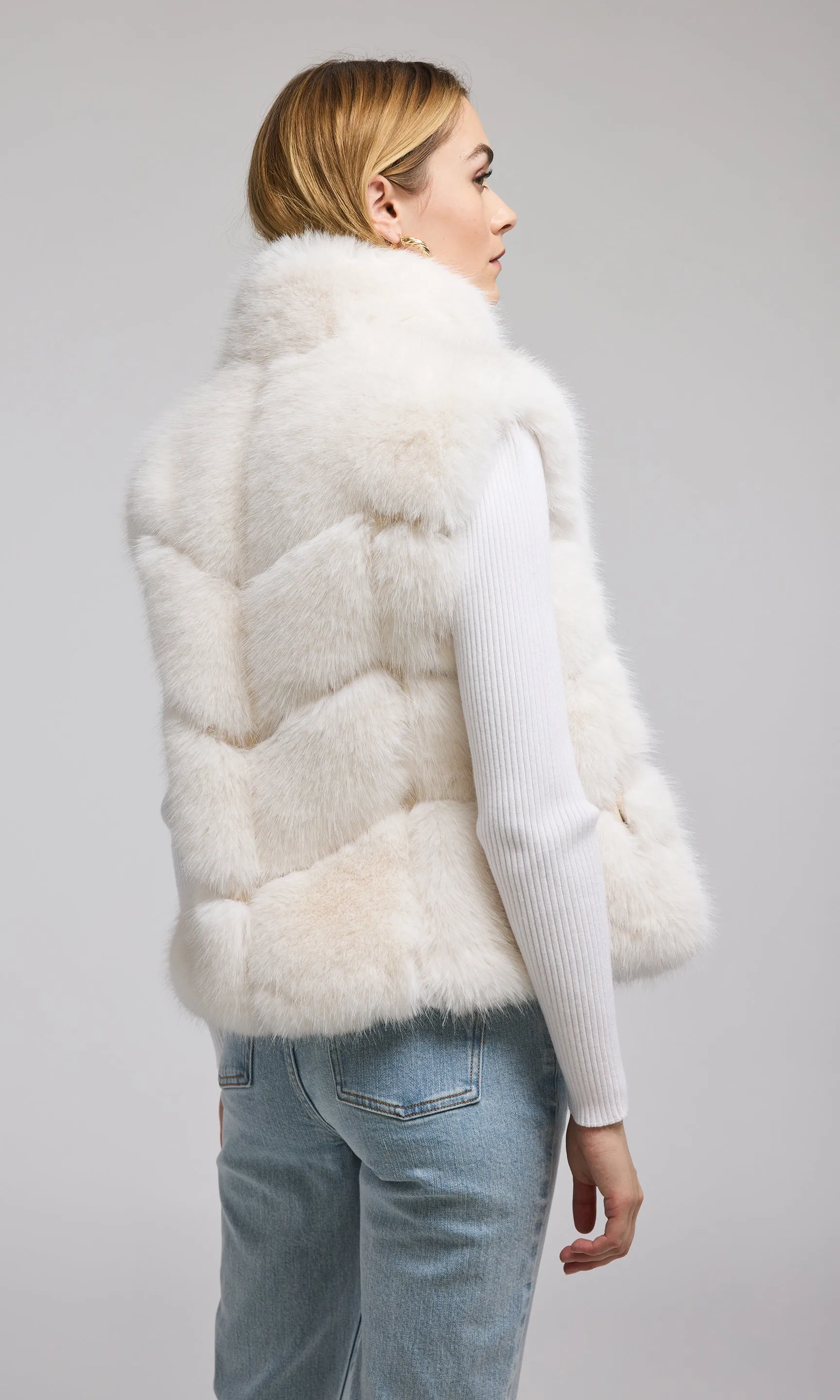 Rosario Faux Fur Vest