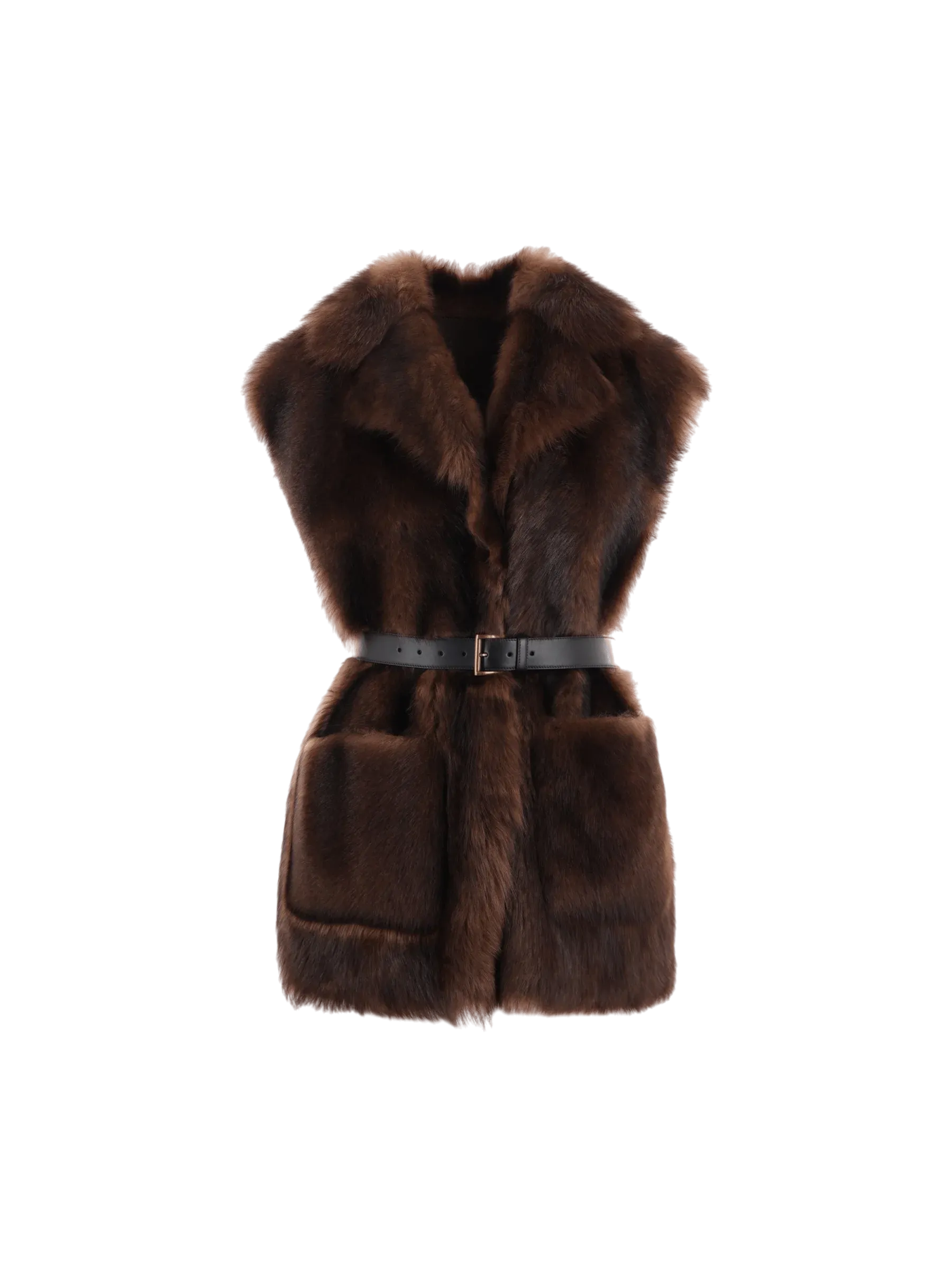 Shearling Reversible Vest