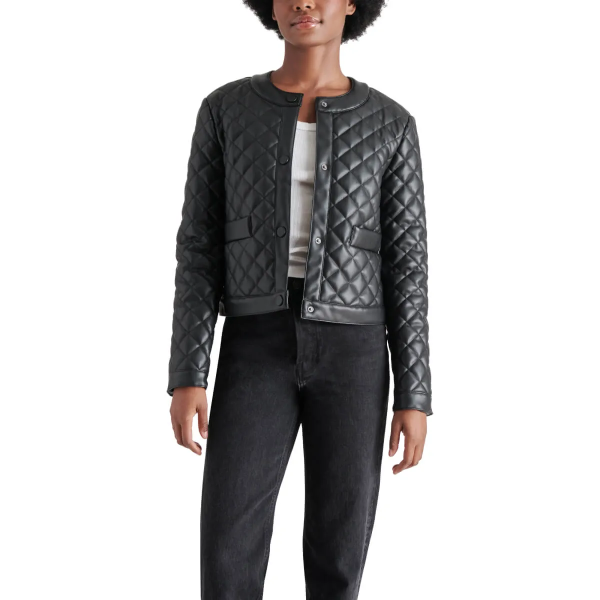 Steve Madden Martine Faux-Leather Jacket