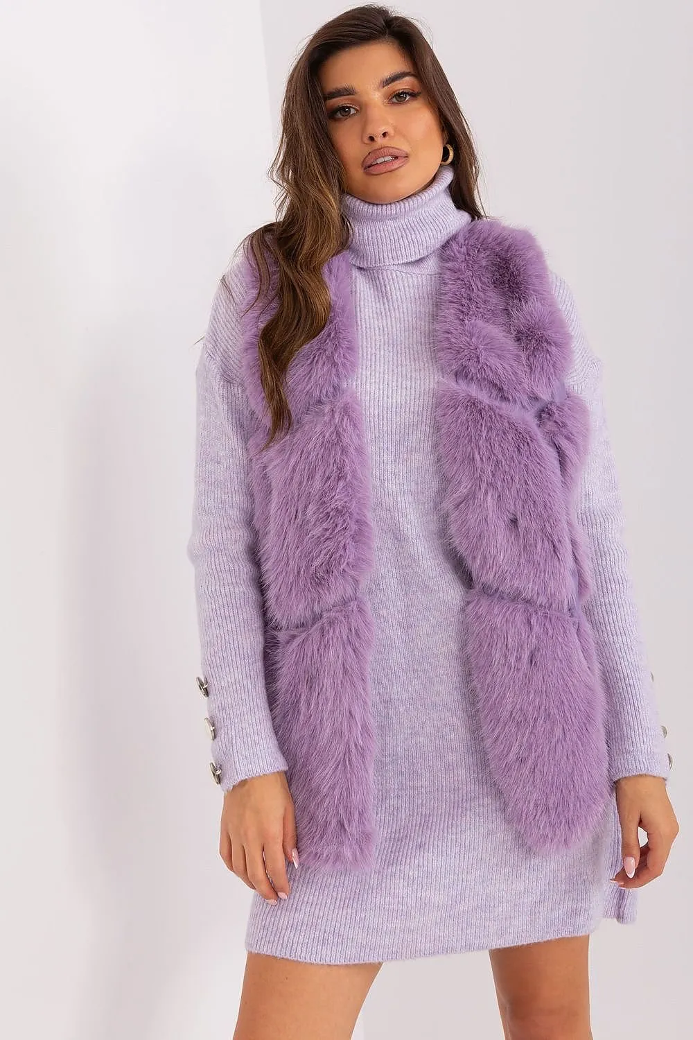 TEEK - Faux Fur Pocketed Gilet