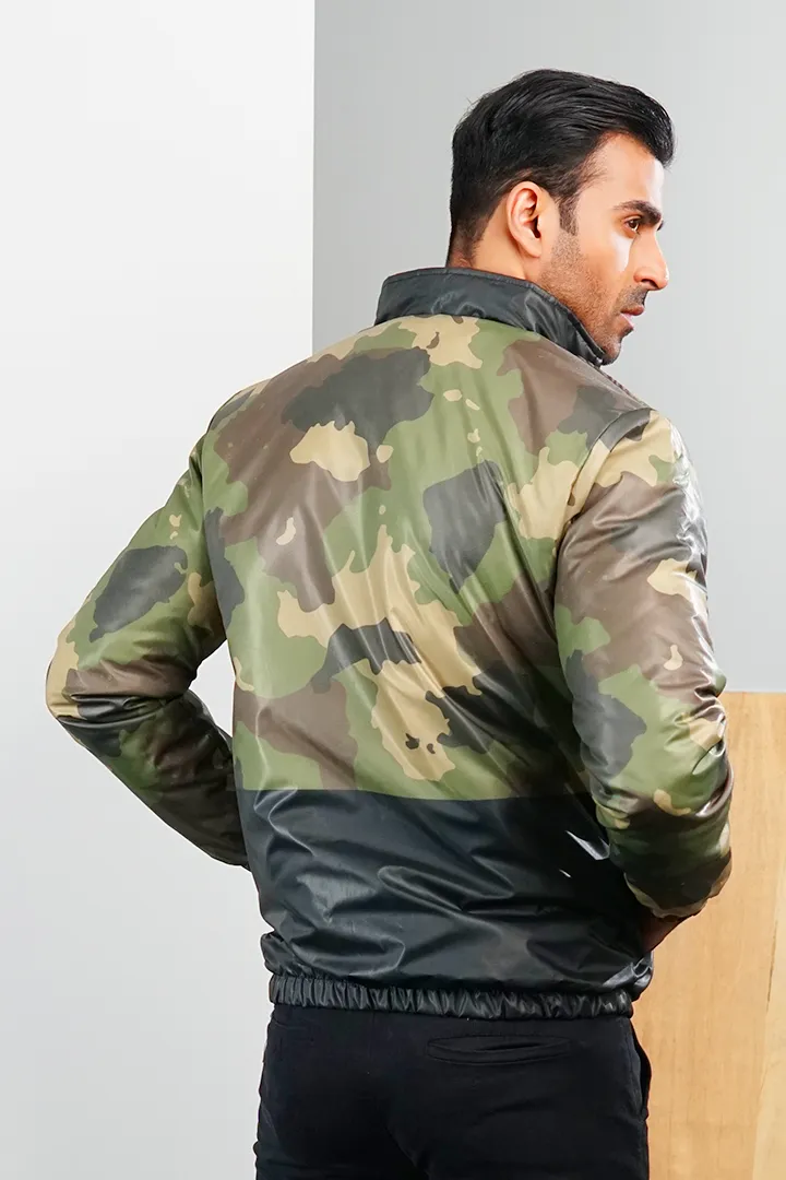 The Aviator Printed Bomber Jacket