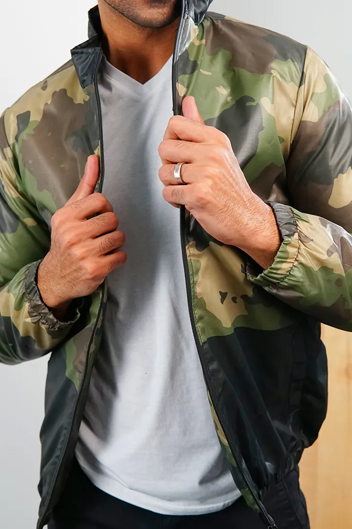 The Aviator Printed Bomber Jacket