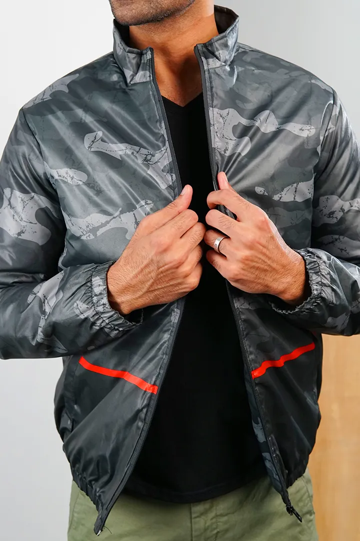 The Trench Printed Bomber Jacket