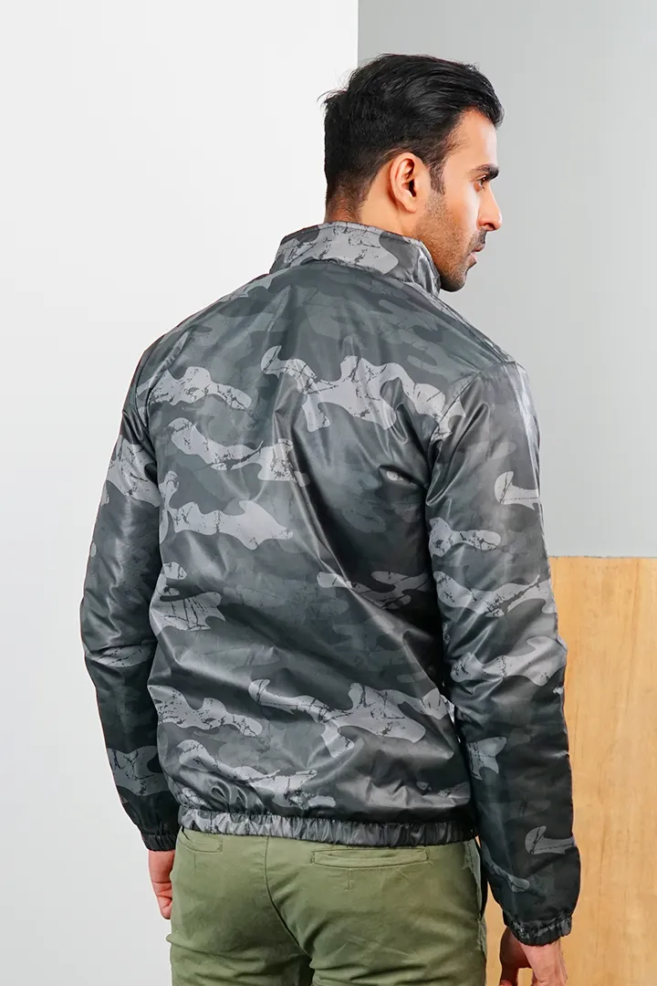 The Trench Printed Bomber Jacket