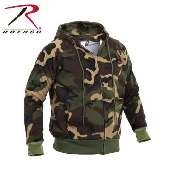 Thermal Lined Hooded Sweatshirt