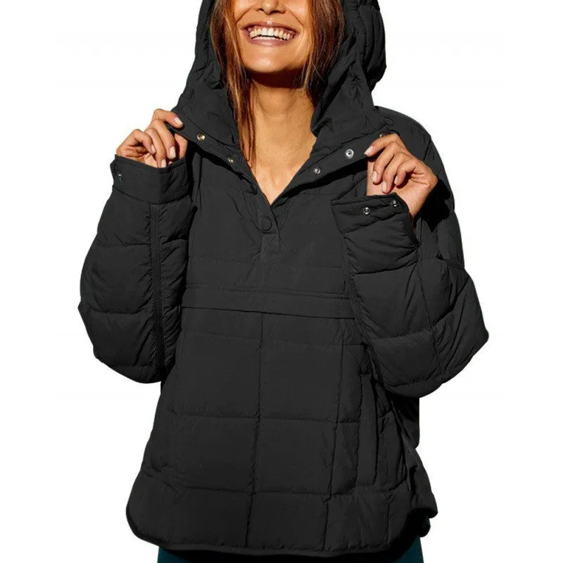 Warm Hoodie Down Jacket Women