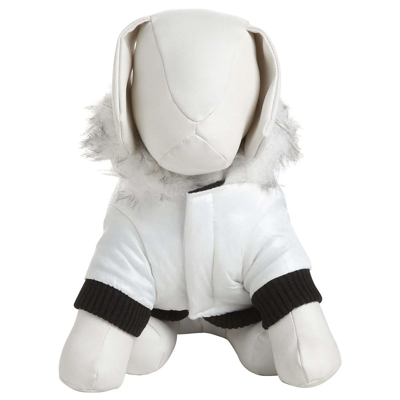 Winter pet parka coat with Thinsulate insulation and Velcro closure. Fashion