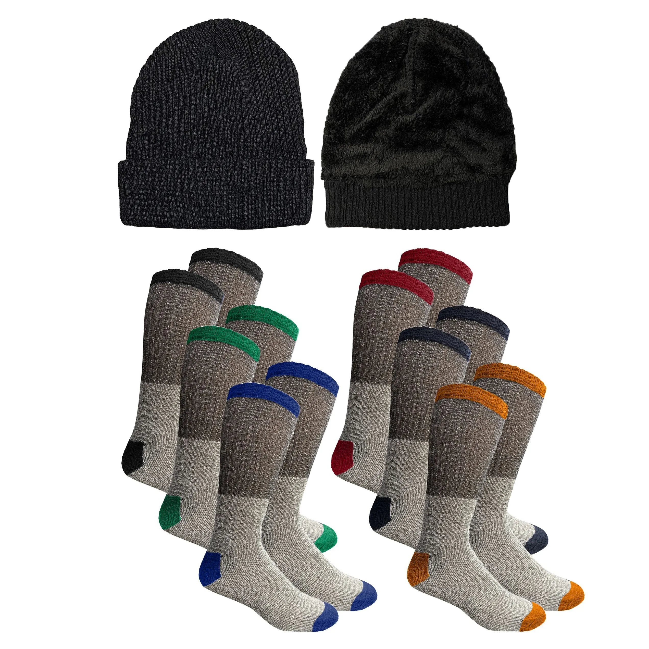 Women's Sherpa Hoodie, Hat and Thermal Socks Gift Set