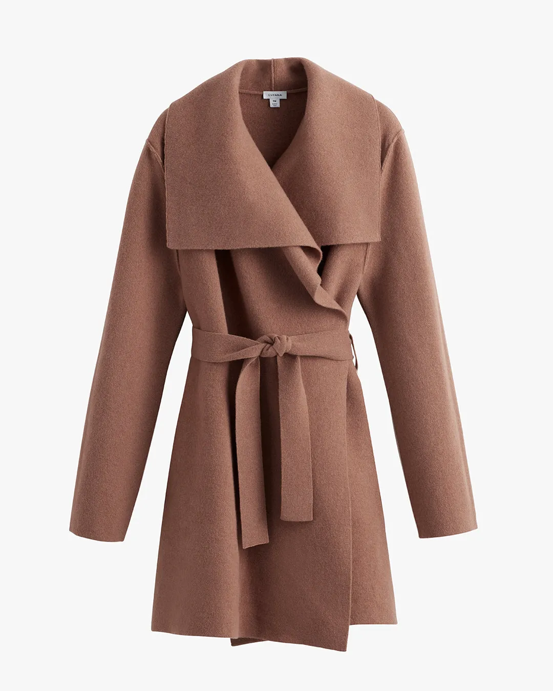 Wool Cashmere Sweater Coat