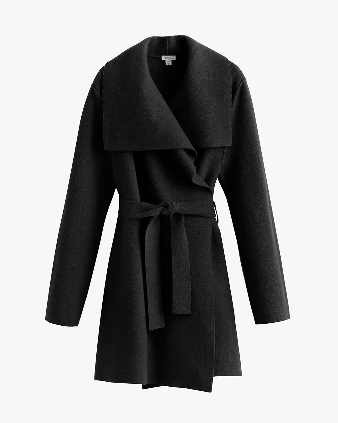 Wool Cashmere Sweater Coat