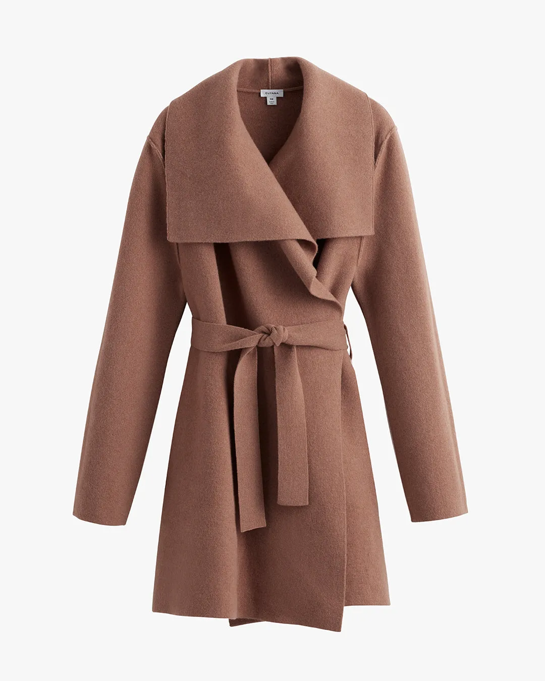 Wool Cashmere Sweater Coat