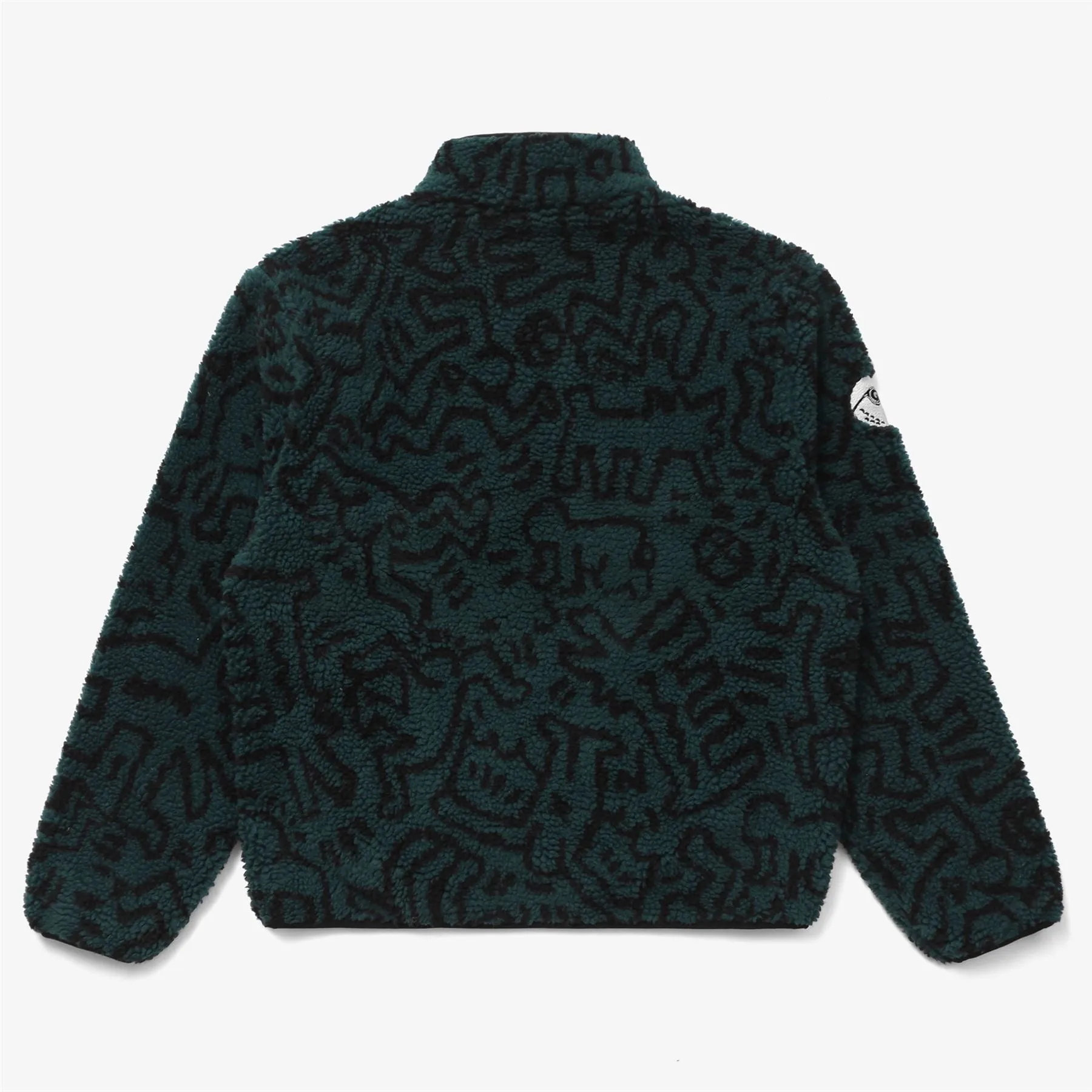 x Keith Haring Sherpa Pullover Green - AW24